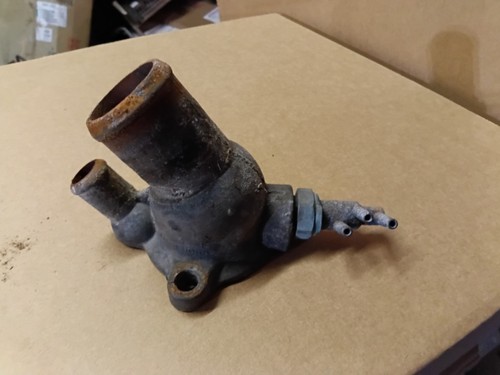 Amc Jeep, V8 Thermostat Housing Aluminum.