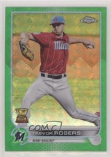 2022 Topps Chrome Logofractor Edition Green Refractor 55/99 Trevor Rogers #3 2gv