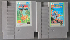 Ikari Warriors 1 + Ikari Warriors 2 Victory Road - Nintendo NES Lot 2 games