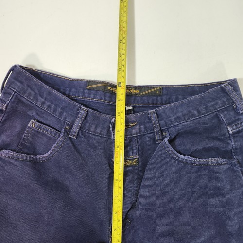 Marithe Francois Girbaud Pants Mens 32x32 Blue Y2K Vintage Slacks Distressed - Picture 17 of 20