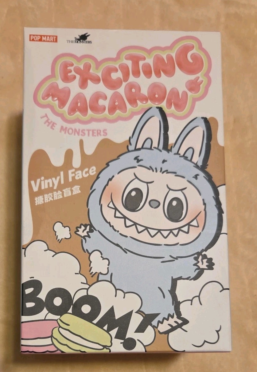 Pop MART Labubu the Monsters Exciting Macaron Vinyl Face Blind Box Sealed