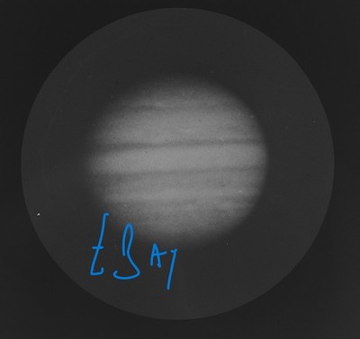ASTRONOMIEFOTO - JUPITER (LOWELL OBSERVATORIUM ) UM 1926 Magisches Laternendia