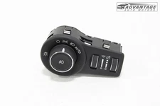2014-2023 JEEP CHEROKEE DASH LEFT HEADLIGHT LAMP CONTROL SWITCH KNOB OEM