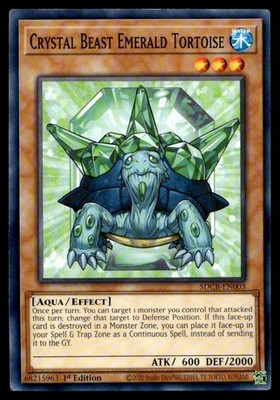 Crystal Beast Emerald Tortoise Structure Deck: Legend of the Crystal Beasts SDCB