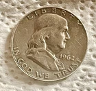 1962D Franklin Half Dollar