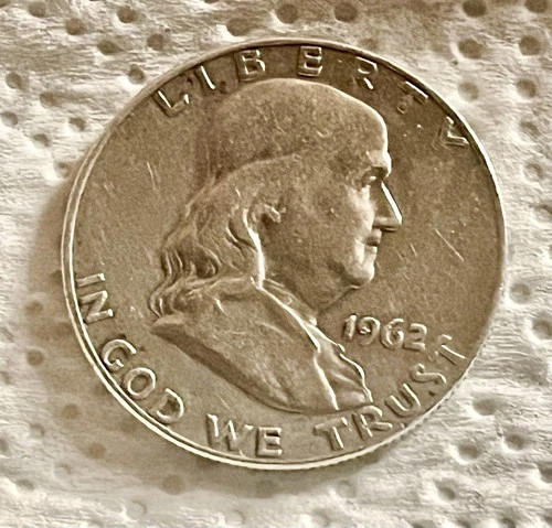 1962D Franklin Half Dollar