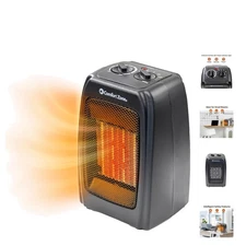Personal Energy Save Ceramic Heater - 1500W Portable with Adjustable Thermost...