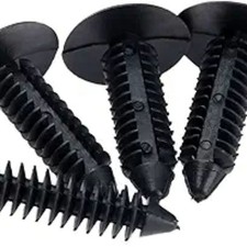 50Pcs Car Push Pin Retainer Clips, Nylon Universal Auto Door Trim Panel Body Fen