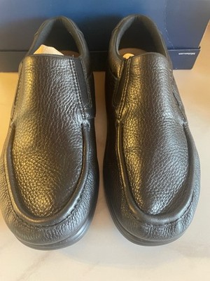SAS Men's Leather Side Gore Black Slip On Comfort Loafer