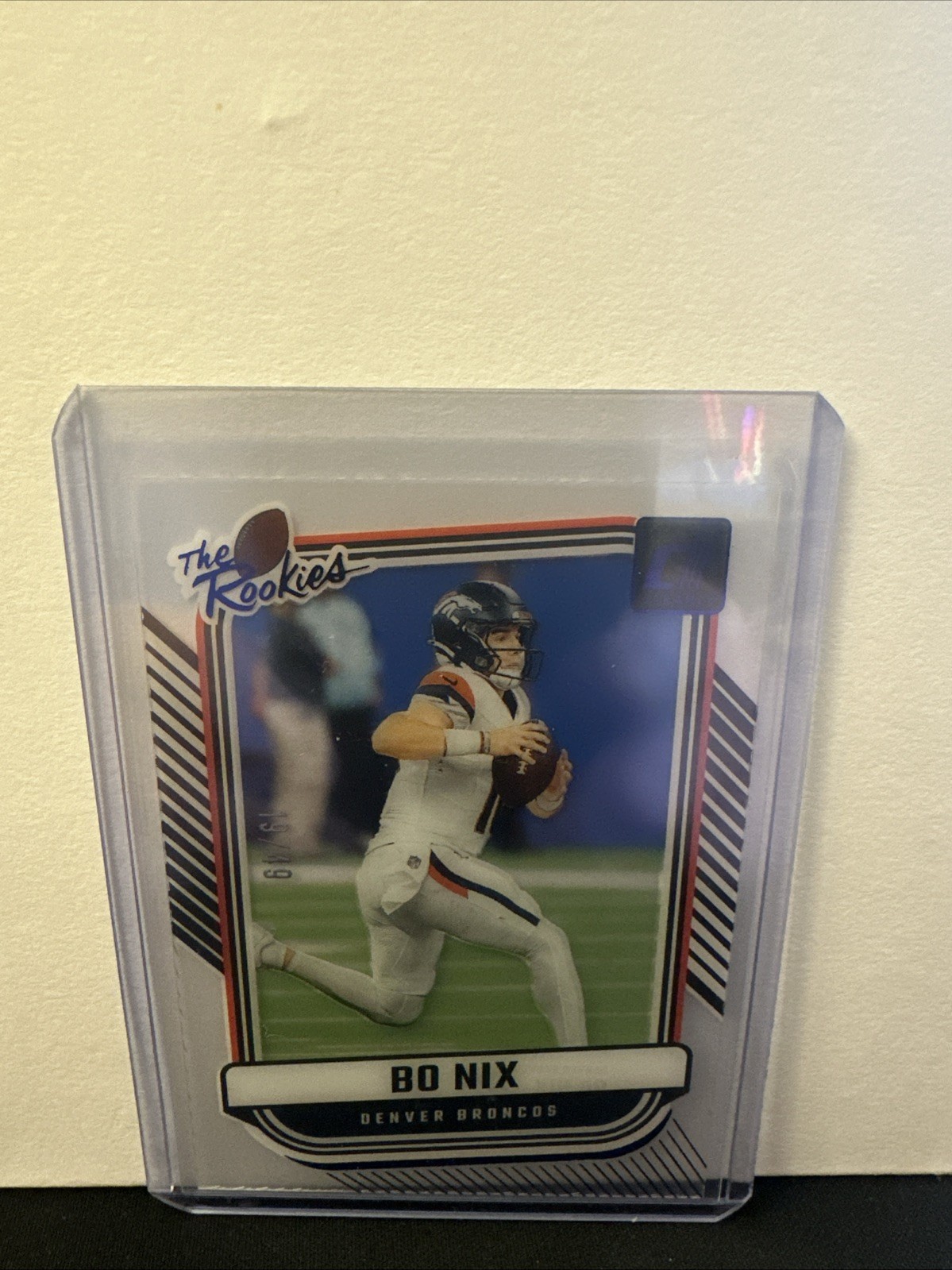 BO NIX 2024 Panini Clearly Donruss THE ROOKIES BLUE  /49 RC 