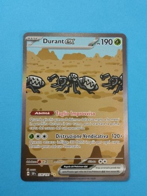 DURANT EX 236/191 POKEMON KARTE