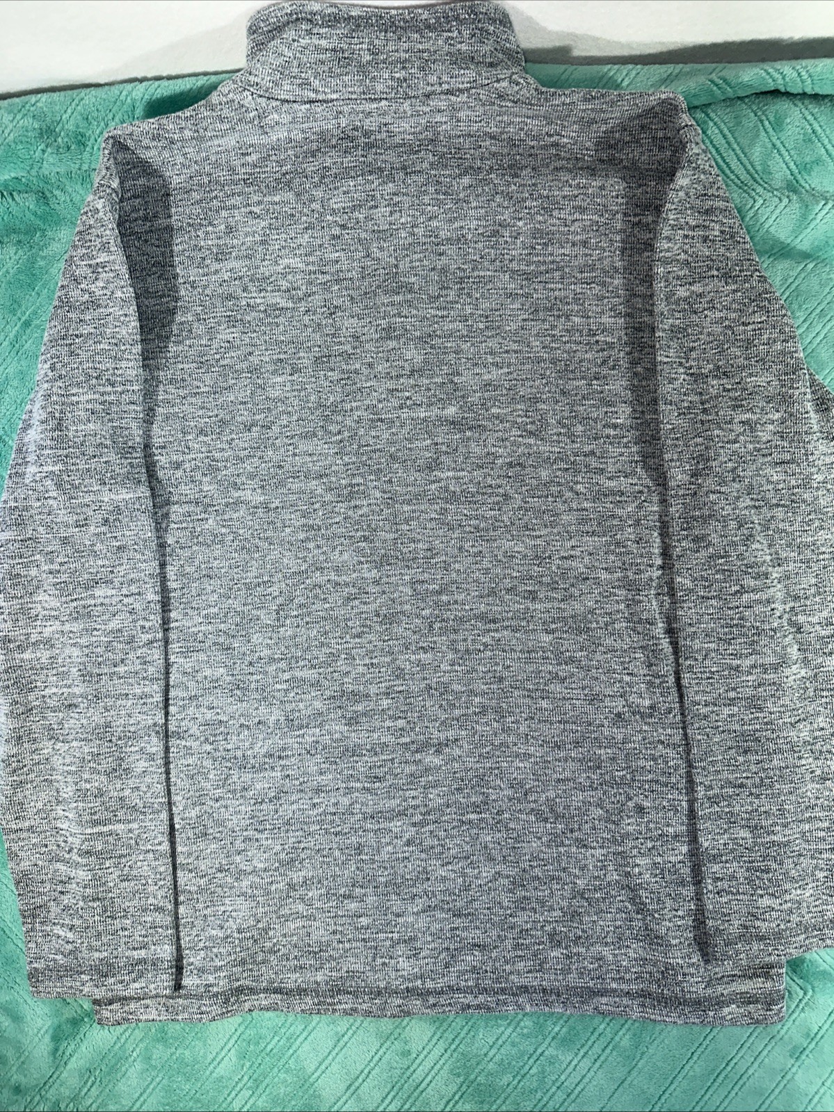 GAP Mock Neck Pullover Gray SMALL - image 5