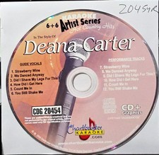 20454R DEANA CARTER CHARTBUSTER KARAOKE CDG LOT LONG DRIVE