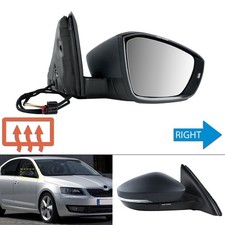Ersatzspiegel Rechts für Skoda Octavia III Combi 5E5,5E6 12-20 Beheizbar+Blinker
