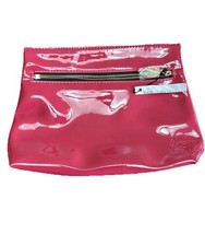 Yves Saint Laurent Pink Patent Faux Leather Beauty Cosmetic Pouch, Bag