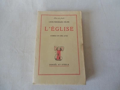 Louis Ferdinand Céline l'église 1933 1ere édition numérotée - Photo 1/4