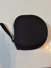 LTGEM Hardshell Zippered Case for Headphones, Black Gray NEW w/o tags