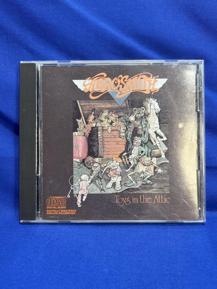 Lot Of 6 Aerosmith CDs Get A Grip Permanent Vacation Toys In The Attic Pump Foto 2 de 4
