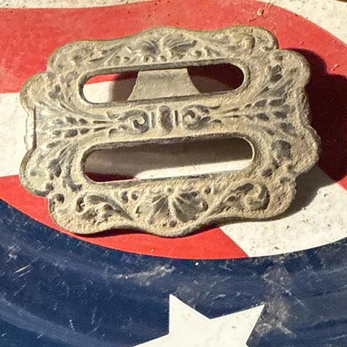 Dug Civil War 💥 🇺🇸 💣 Awesome Silvered Sash Buckle