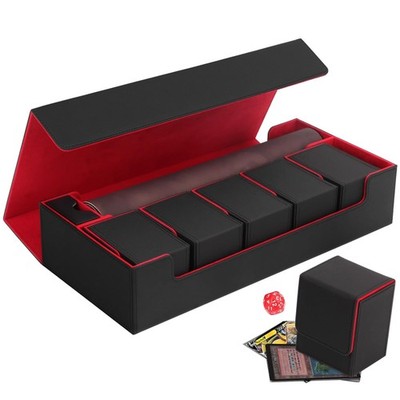 Premium Trading Card Storage Case TCG Deck Box Holds 1800+ Sleeved Cards for ...