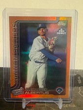 2025 Topps Pro Debut - Alexander Albertus #PD-36 Orange Foil /25