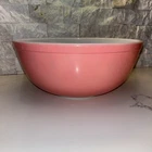 Vintage PYREX Pink Mixing Nesting Bowl #404 Milk Glass 4 Qt