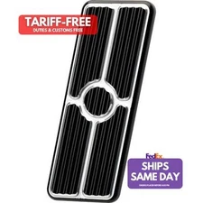 Billet Specialties 199265, One Black Aluminum Fits 67-69 Camaro Gas Pedal Pad Bl