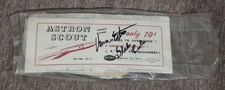 Estes Model Rockets Astron Scout - Production year 1 or 2 - signed