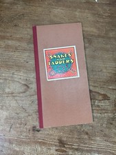 VINTAGE SNAKES AND LADDERS GAME BOARD ANIMALS - BOARD ONLY