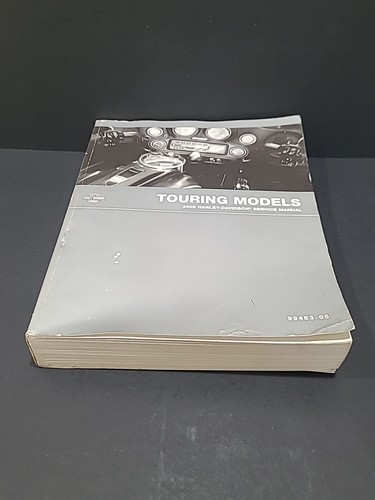 Harley Davidson Service Manual 2005 Touring Models 99483-05 Good Condition - Picture 2 of 7