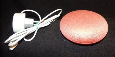 Google Home Mini - KORALLE - SMART Speaker mit Sprachassistent - zurückgesetzt !