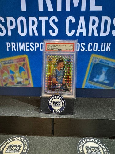 Juan Musso Stained Glass Case Hit Udinese Calcio Panini Mosaic 2020 PSA 9