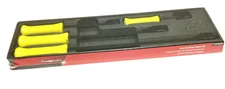 New Snap-on™ Hi-Viz Yellow 8" 12" 18" 24" Long STRIKing Prybar SET SPBS704AHV