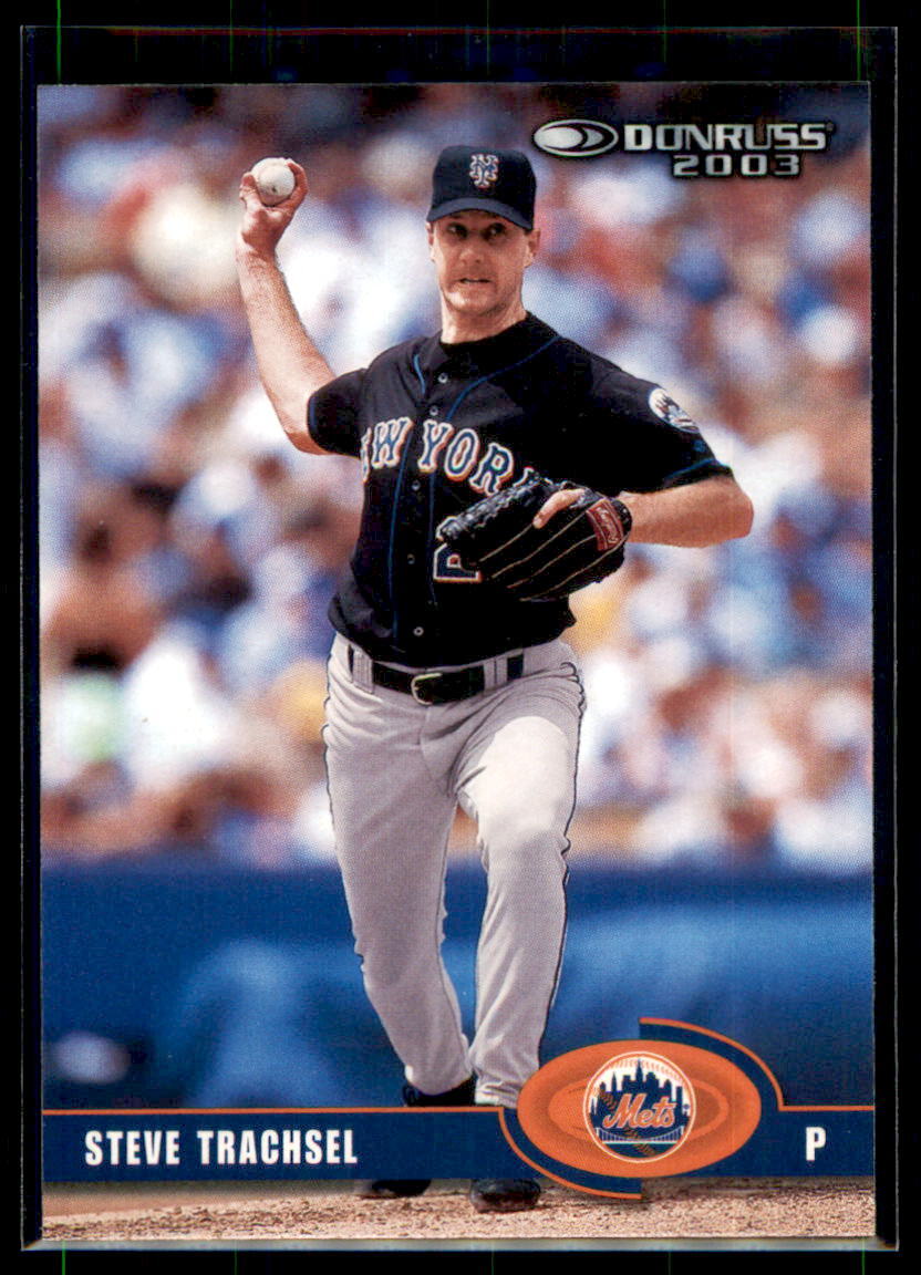 2003 Donruss Steve Trachsel #344 New York Mets