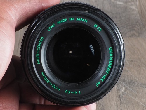Quantaray-MX (Sigma) AF 70-210 f4.0-5.6 Zoom Lens | Minolta AF | green version - Picture 5 of 6