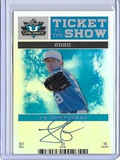 2017 Leaf Valiant TTTS J.B. Bukauskas Blue Prismatic RC Auto 28/35 Diamondbacks