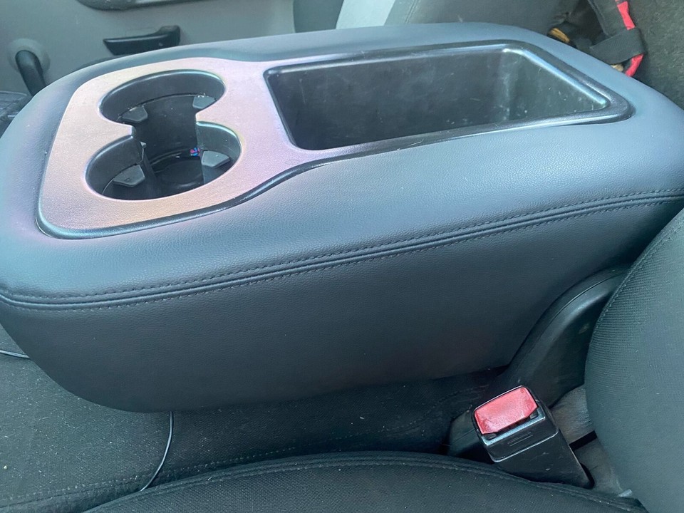 Fit For 2007-2014 Silverado Tahoe Sierra Armrest Console JUMP SEAT Cover Top - Foto 10