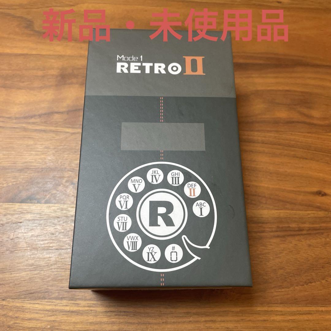 FREETEL MODE 1 RETRO II 2 MD-06P Black Android Flip Phone SIM Free