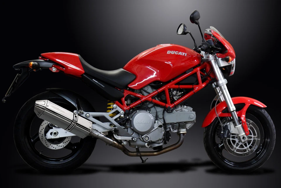 Комплект треховального глушителя из нержавеющей стали для выхлопной системы Ducati Monster 620 2002-2006 годов выпуска - Изображение 4 из 4