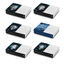 MAN CITY FC GRAFFITI BY MURWALLS MATTE VINYL SKIN DECAL FOR XBOX ONE S CONSOLE