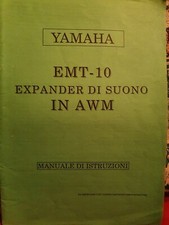 YAMAHA  EMT-10  EXPANDER DI SUONO  IN AWM    in Italiano 