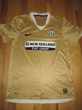 Nike FitDry Juventus New Holland Soccer Jersey Shirt Bianconeri Men's S  API37