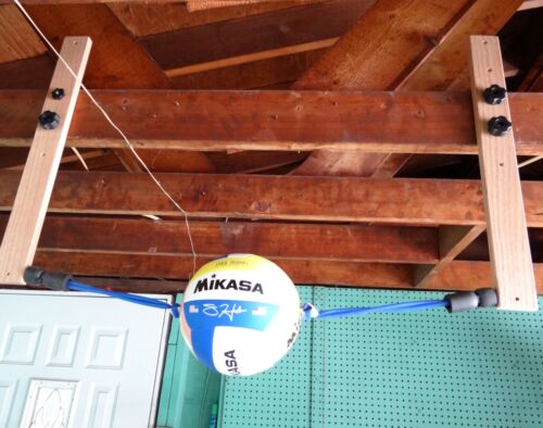 Volleyball Spike Training System Attack Volleyball. Built skill From The Garage. - Picture 3 of 8