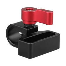 CAMVATE For More Rod Accessories 15mm Rod Clamp with 1/4"-20 Mounting Groove