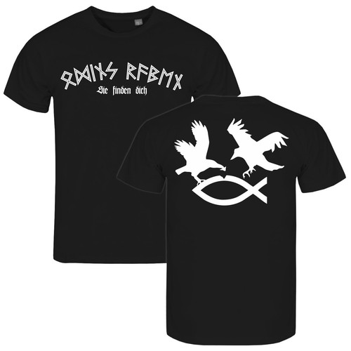 Camiseta hombre Odin Hugin y Munin te encontrarás cuervo vikingo paganos - Imagen 3 de 20