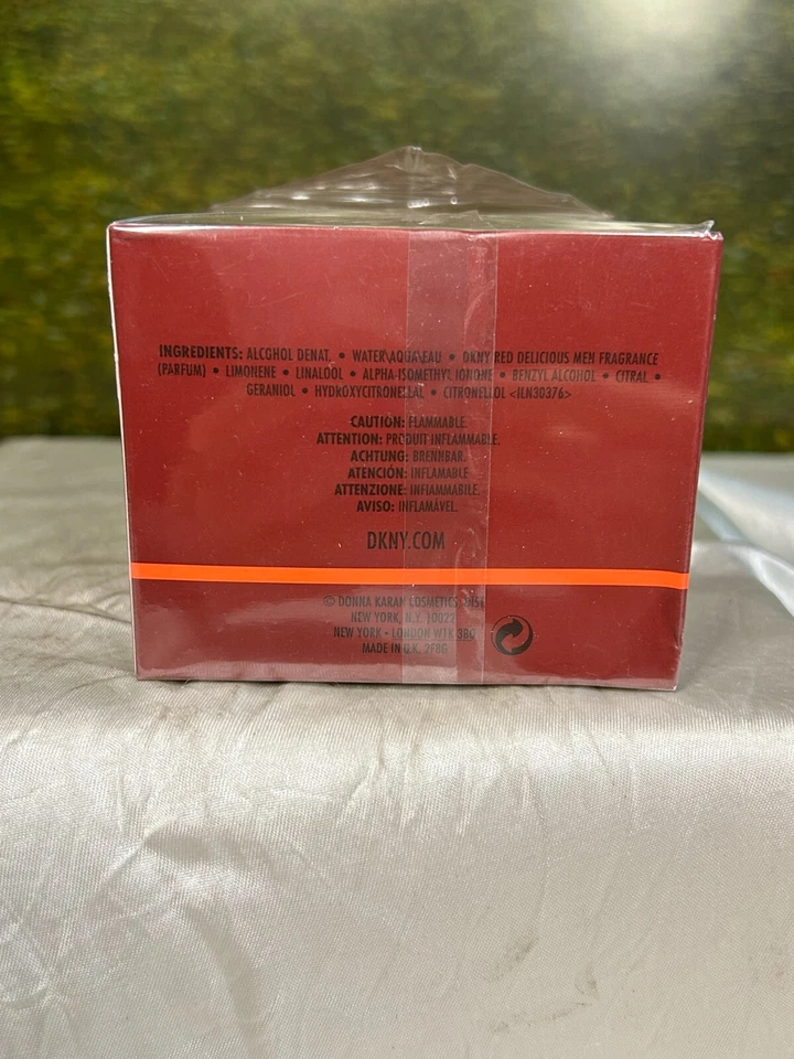 DKNY RED DELICIOSO HOMBRE 50ML EDT SPRAY (NUEVO CON CAJA Y PRECINTADO) Foto 3 de 4