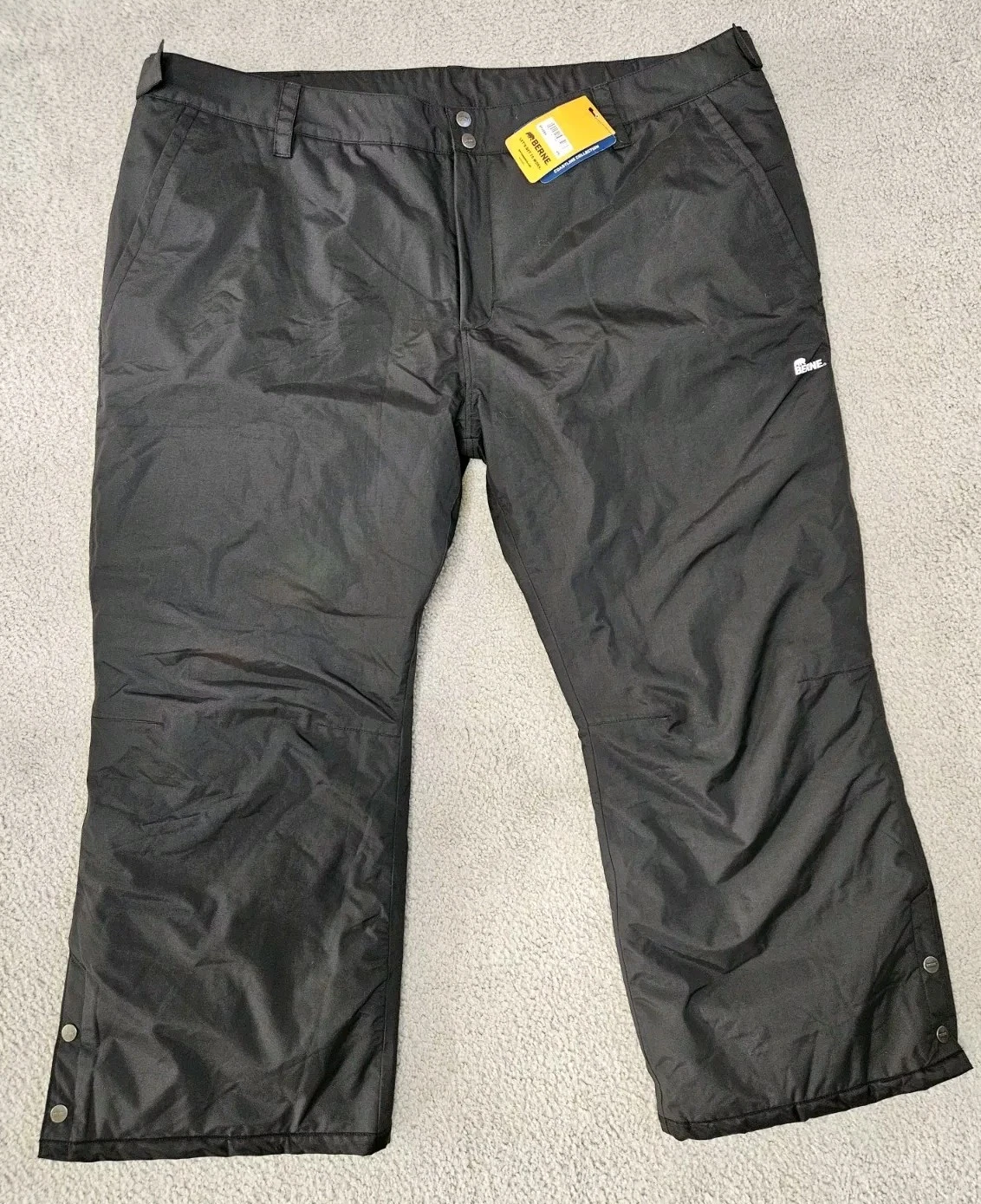Berne Mens Waterproof Insulated Coastline Storm Pants NWT 4XL