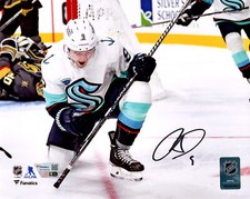 Ryan Donato Autographed 8x10 Photo Kraken First Goal Celebration Fanatics Holo
