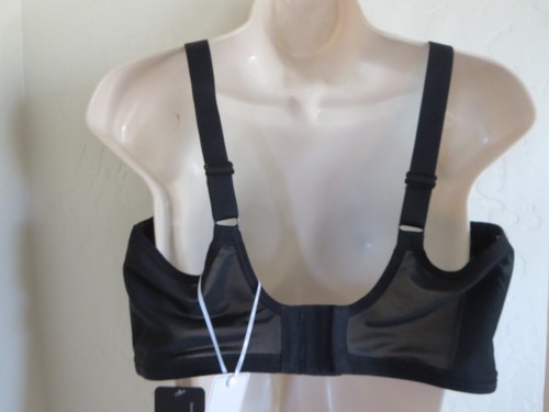 ELOMI US 38J #4301 MORGAN SMOOTH UNLINED U/W MOLDED BRA, BLACK, NWT, MSRP $60 - Picture 5 of 7