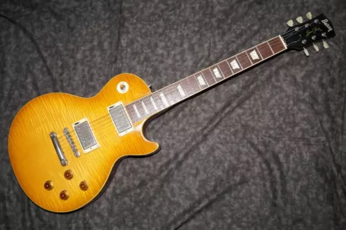 Used Burny RLG-90? MIJ? Les Paul Standard VH-1 HoneyBurst?